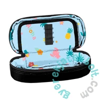 BeUniq Stitch ovális tolltartó - Fekete (DS25HH-013)