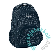 BeUniq Unikornis hátizsák, iskolatáska - 3 rekeszes - Blue