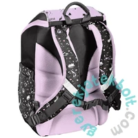 Cicás ergonomikus iskolatáska - fekete, lila (PP25CE-575)