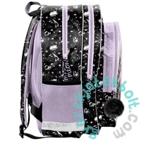 hátizsák - 2 rekeszes - fekete