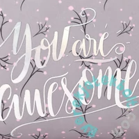 Cicás ergonomikus iskolatáska - You are awsome (PP24AW-525)