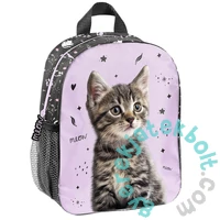 Cicás hátizsák ovisoknak - fekete, lila (PP25CE-503)