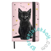 Cicás jegyzetfüzet A5/96 lap - Black Cat (PP26BC-3683)