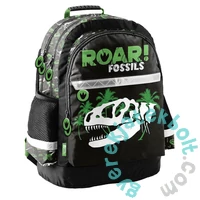 Dínós ergonomikus iskolatáska, hátizsák - 2 rekeszes - Roar Fossils (PP24FS-116)