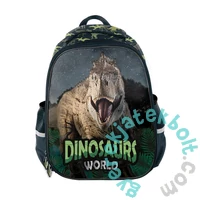 Dinoszauruszos ergonomikus iskolatáska - World