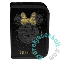 Disney - Minnie felszerelt kihajtható tolltartó - arany-fekete (DM24CC-P001)