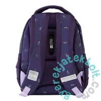 Minnie Mouse ergonomikus iskolatáska, hátizsák - 3 rekeszes - lila-kék (DM24PP-276)