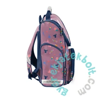 Disney - Stitch ergonomikus iskolatáska szett felszerelt kihajtható tolltartóval - Angel Aloha (DS26VV-525-1-szett)
