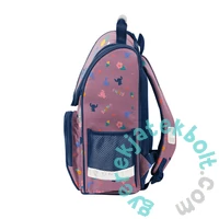 Disney - Stitch ergonomikus iskolatáska szett felszerelt kihajtható tolltartóval - Angel Aloha (DS26VV-525-1-szett)