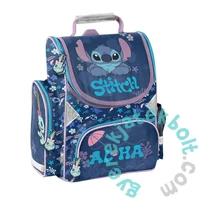Disney - Stitch ergonomikus iskolatáska szett kihajtható tolltartóval - Coastal Cool (DS26XX-525-2-szett)