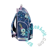 Disney - Stitch ergonomikus iskolatáska szett kihajtható tolltartóval - Coastal Cool (DS26XX-525-2-szett)