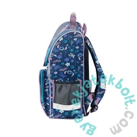 Disney - Stitch ergonomikus iskolatáska szett kihajtható tolltartóval - Coastal Cool (DS26XX-525-2-szett)
