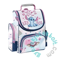 Disney - Stitch ergonomikus iskolatáska szett kihajtható tolltartóval - Exp. 626 (DS26ZZ-525-2-szett)