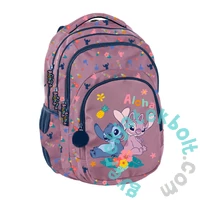 Disney - Stitch iskolatáska szett ovális tolltartóval - Angel Aloha (DS26VV-276-1-szett)
