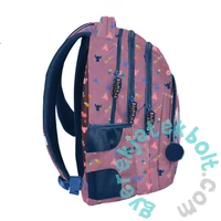 Disney - Stitch iskolatáska szett ovális tolltartóval - Angel Aloha (DS26VV-276-1-szett)