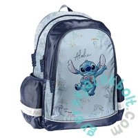 Disney - Stitch ergonomikus iskolatáska, hátizsák - 3 rekeszes - Blue Aloha (DS26UU-081)