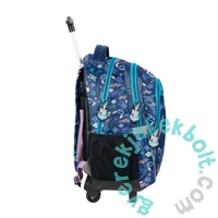 Disney - Stitch gurulós iskolatáska szett kihajtható tolltartóval - Coastal Cool (DS26XX-997-2-szett)