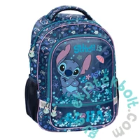 Disney - Stitch iskolatáska, hátizsák - 2 rekeszes - Cosatal Cool (DS26XX-260)