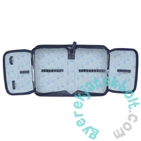 Disney - Stitch ergonomikus iskolatáska szett kihajtható tolltartóval - Blue Aloha (DS26UU-525-2-szett)