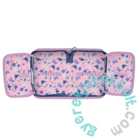Disney - Stitch ergonomikus iskolatáska szett kihajtható tolltartóval - Coastal Cool (DS26XX-525-2-szett)