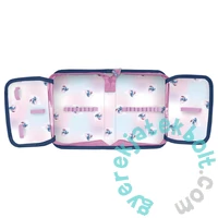 Disney - Stitch ergonomikus iskolatáska szett kihajtható tolltartóval - Exp. 626 (DS26ZZ-525-2-szett)
