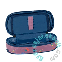 Disney - Stitch iskolatáska szett ovális tolltartóval - Angel Aloha (DS26VV-276-1-szett)