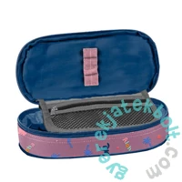 Disney - Stitch iskolatáska szett ovális tolltartóval - Angel Aloha (DS26VV-276-1-szett)