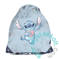 Disney - Stitch ergonomikus iskolatáska szett kihajtható tolltartóval - Blue Aloha (DS26UU-525-2-szett)
