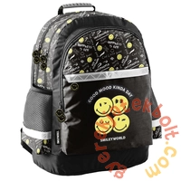Emoji ergonomikus iskolatáska, hátizsák - 2 rekeszes - Smiley World (SM24LK-116)