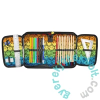 Emoji felszerelt kihajtható tolltartó - Be Awesome (SM24LP-P001)