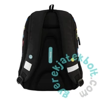 Emoji iskolatáska, hátizsák - 3 rekeszes - Az űrben (SM24LH-2808)