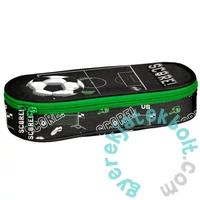 Focis ovális tolltartó - zöld, fekete (PP25FA-013)