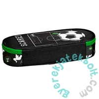 Focis ovális tolltartó - zöld, fekete (PP25FA-013)