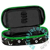 Focis ovális tolltartó - zöld, fekete (PP25FA-013)