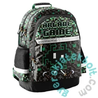 Game ergonomikus iskolatáska, hátizsák - 2 rekeszes - Arcade Game (PP24MC-116)