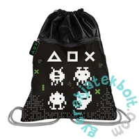 Paso - Game zsinóros hátizsák, tornazsák - Black (PP23GE-713)