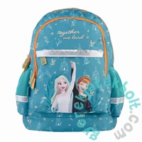 Jégvarázs ergonomikus iskolatáska, hátizsák - 2 rekeszes - Elsa és Anna - Together we lead (DF24VV-116)