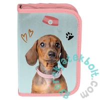 Kutyás felszerelt kihajtható tolltartó - Tacskó (PP25JA-P001)