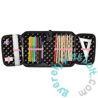 Kutyás felszerelt kihajtható tolltartó - Life love woof (PP25DB-P001)