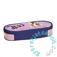 Kutyás ovális tolltartó - Cute Corgi (PP26CG-013)