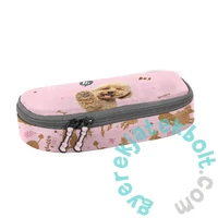 Kutyás ovális tolltartó - Hi (PP24PU-013)