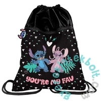 Lilo és Stitch zsinóros hátizsák, tornazsák - Tropical love