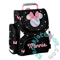 Paso - Minnie Mouse ergonomikus iskolatáska - Holo Black (DM23VV-525)