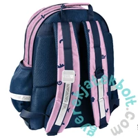 Minnie Mouse ergonomikus iskolatáska, hátizsák - 2 rekeszes - kék,pink (DM25EE-116)