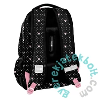 Paso - Minnie Mouse hátizsák, iskolatáska - 2 rekeszes - Holo Black (DM23VV-278)