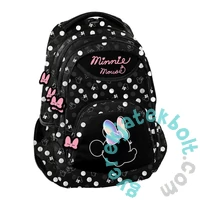 Paso - Minnie Mouse hátizsák, iskolatáska - 2 rekeszes - Pöttyös (DM23KK-278)