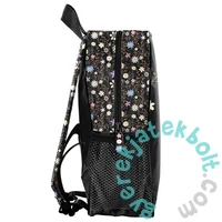 Minnie Mouse ovis hátizsák - Black, Flower (DM25RR-303)