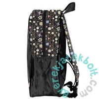 Minnie Mouse ovis hátizsák - Black, Flower (DM25RR-303)