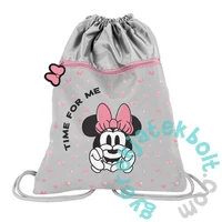 Minnie Mouse zsinóros hátizsák, tornazsák - Time for me