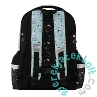 Pandás ergonomikus iskolatáska - 2 rekeszes - szivárványos (PP24PN-565)